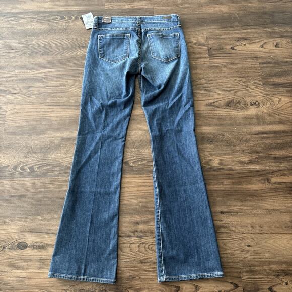 Kut from the Kloth Farrah Baby Bootcut Jeans Womens Sz 4 Mid Rise Medium Wash - Picture 12 of 12
